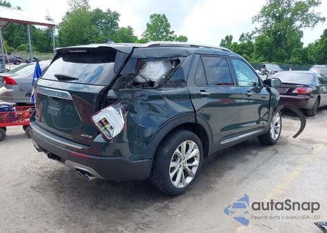 2023 Ford Explorer Platinum из США, поврежденный, VIN 1FM5K8HC7PGA97725